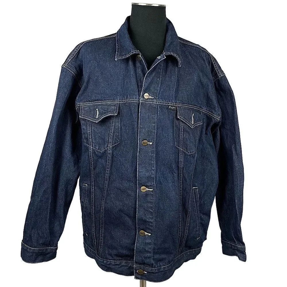 Sean John Heavyweight 100% Cotton Denim Jean‎ Jacket - Mens XXXL
